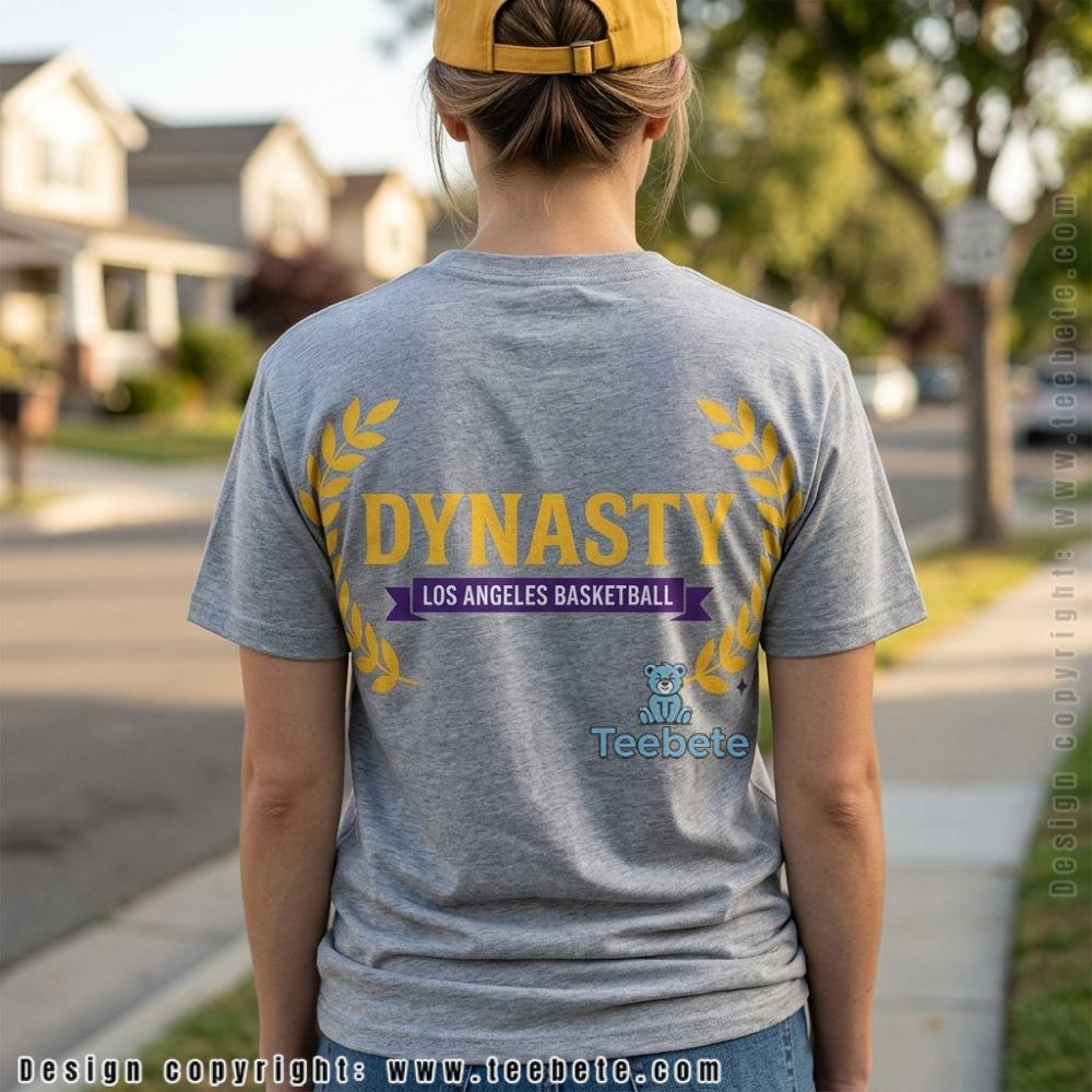 LA Basketball Dynasty Champions Fan Gift Shirt