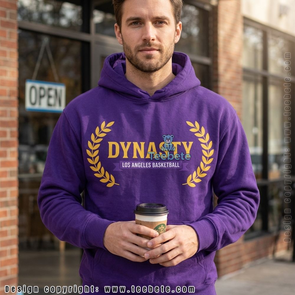 LA Basketball Dynasty Champions Fan Gift Hoodie LA Basketball Dynasty Champions Fan Gift Hoodie