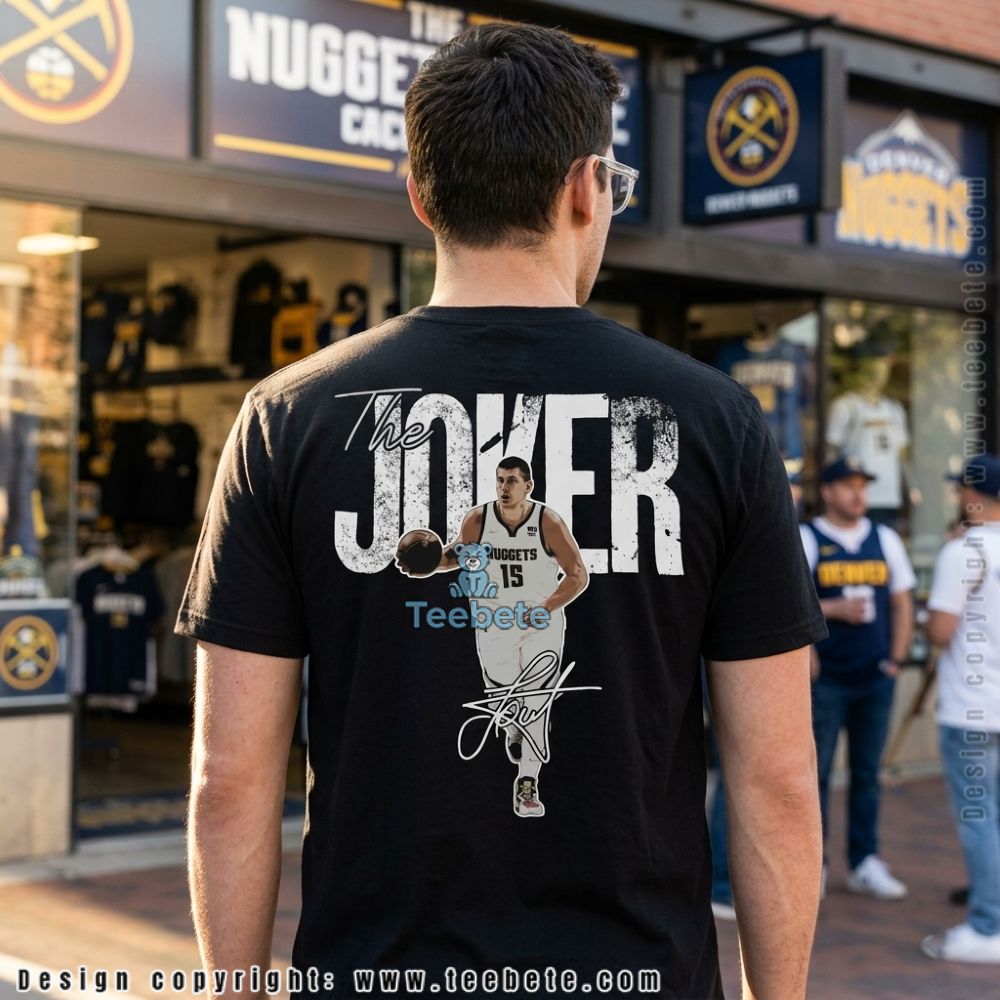 Nikola Jokic The Joker Signature Basketball Shirt