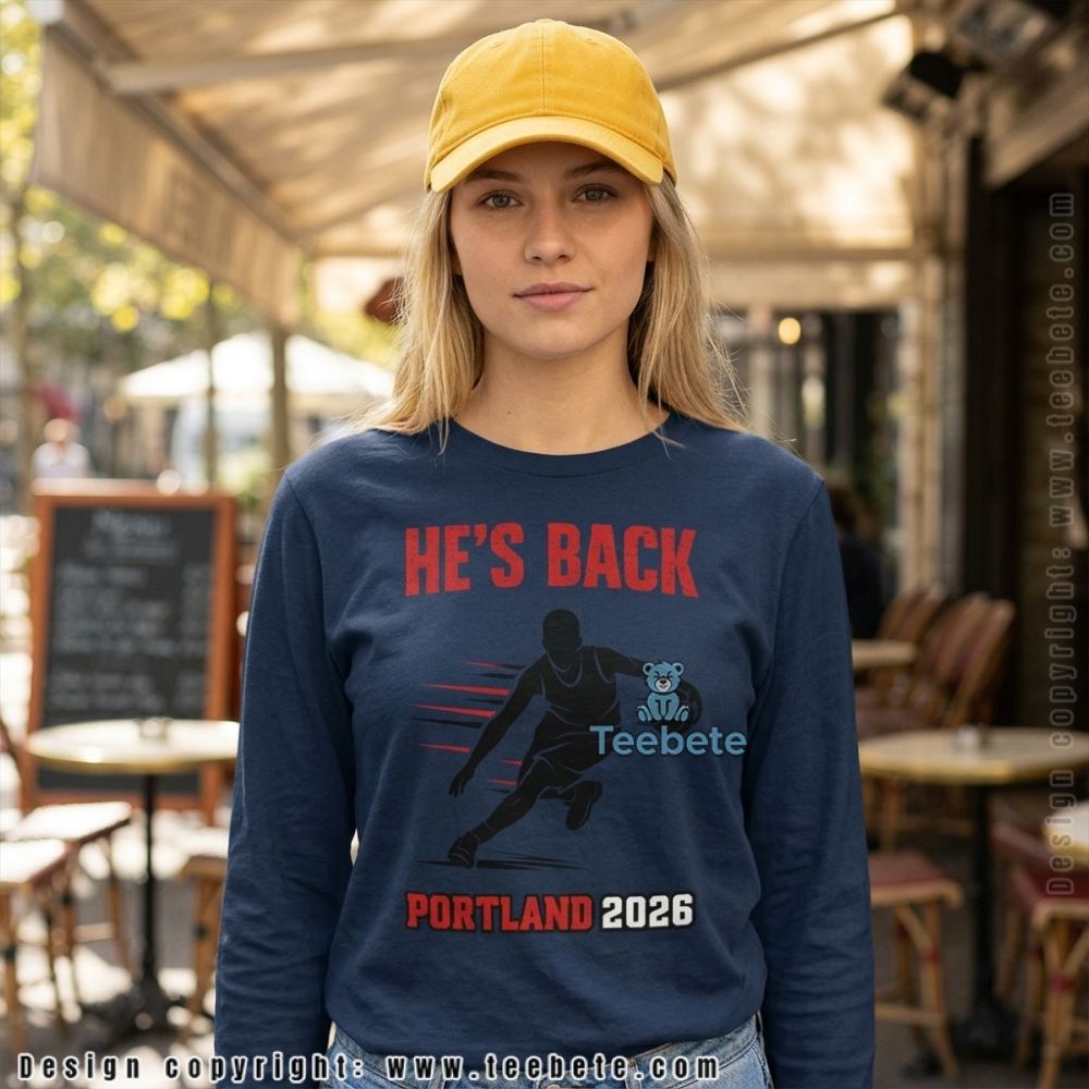 Scoot Henderson Long Sleeve 2026 Basketball Portland Fan Sport Scoot Henderson Long Sleeve 2026 Basketball Portland Fan Sport