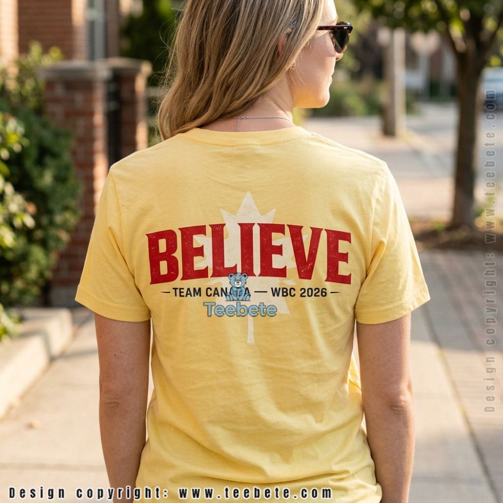 Michael Soroka Baseball Shirt WBC 2026 Canada Pitcher