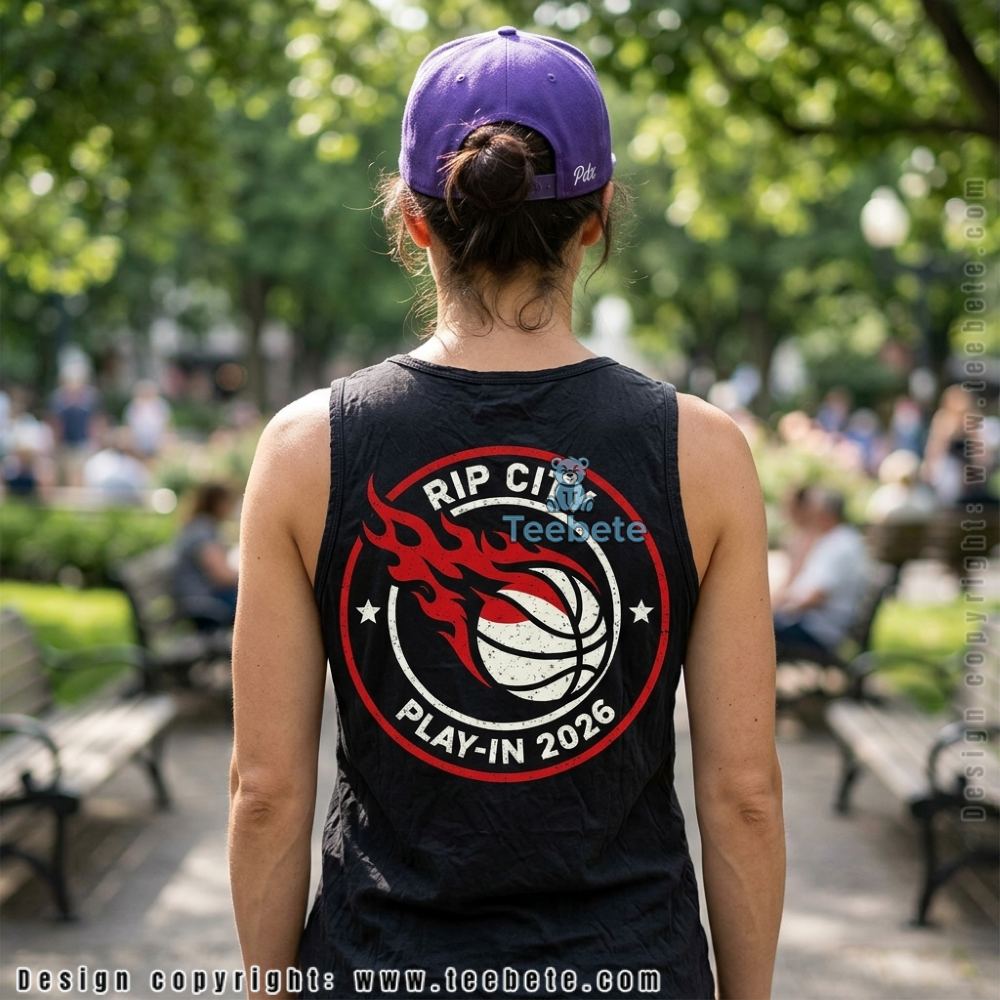 Trail Blazers Rip City Tanktop Play In 2026 Fan Classic Trail Blazers Rip City Tanktop Play In 2026 Fan Classic