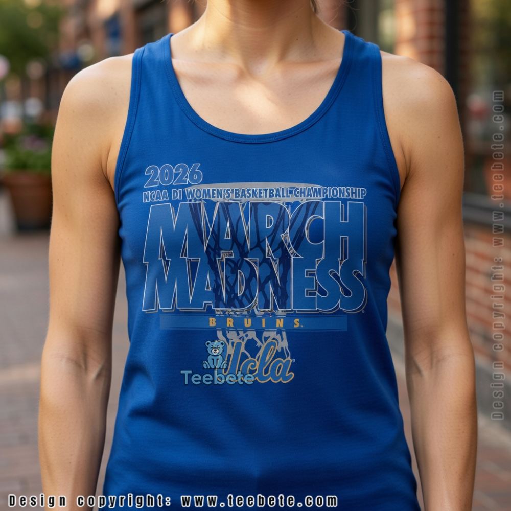 UCLA Bruins March Madness 2026 NCAA Women's Basketball Championship Tanktop UCLA Bruins March Madness 2026 NCAA Women's Basketball Championship Tanktop