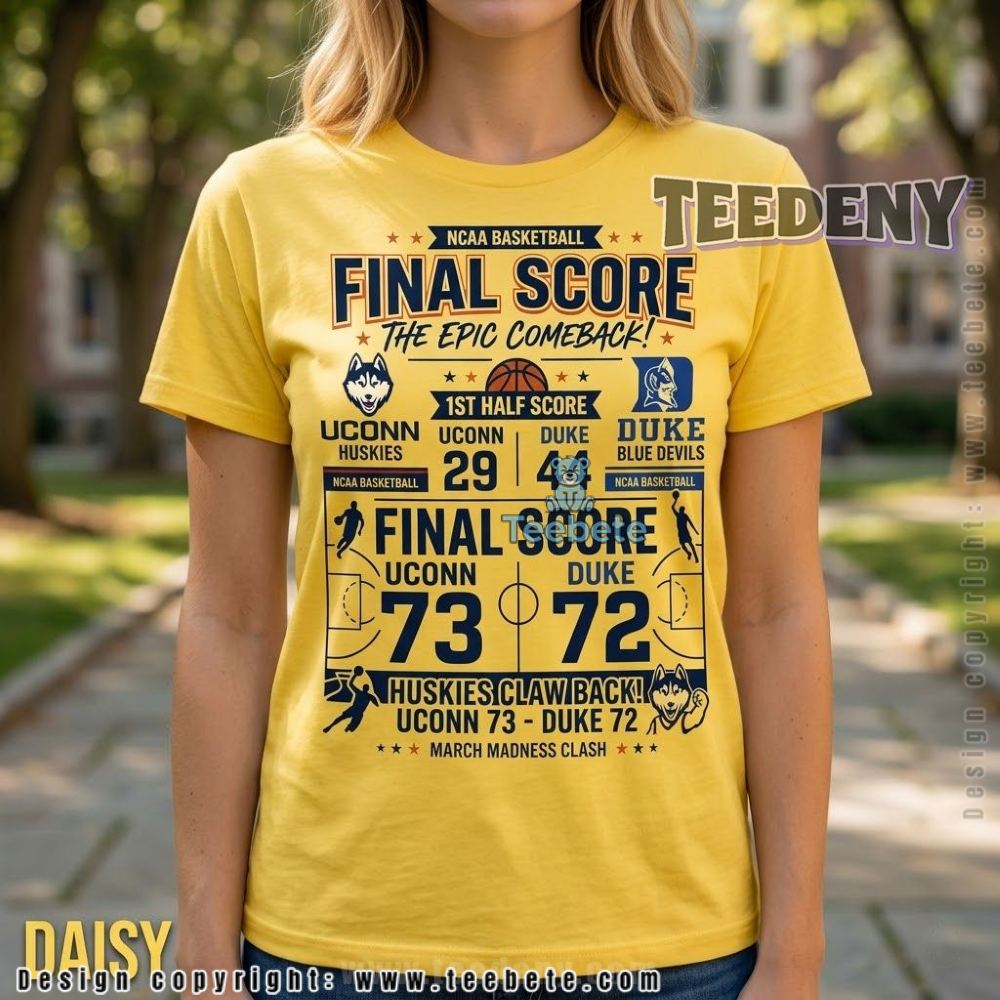 UConn Vs UCLA 2026 Women’s Final Four March Madness T-Shirt