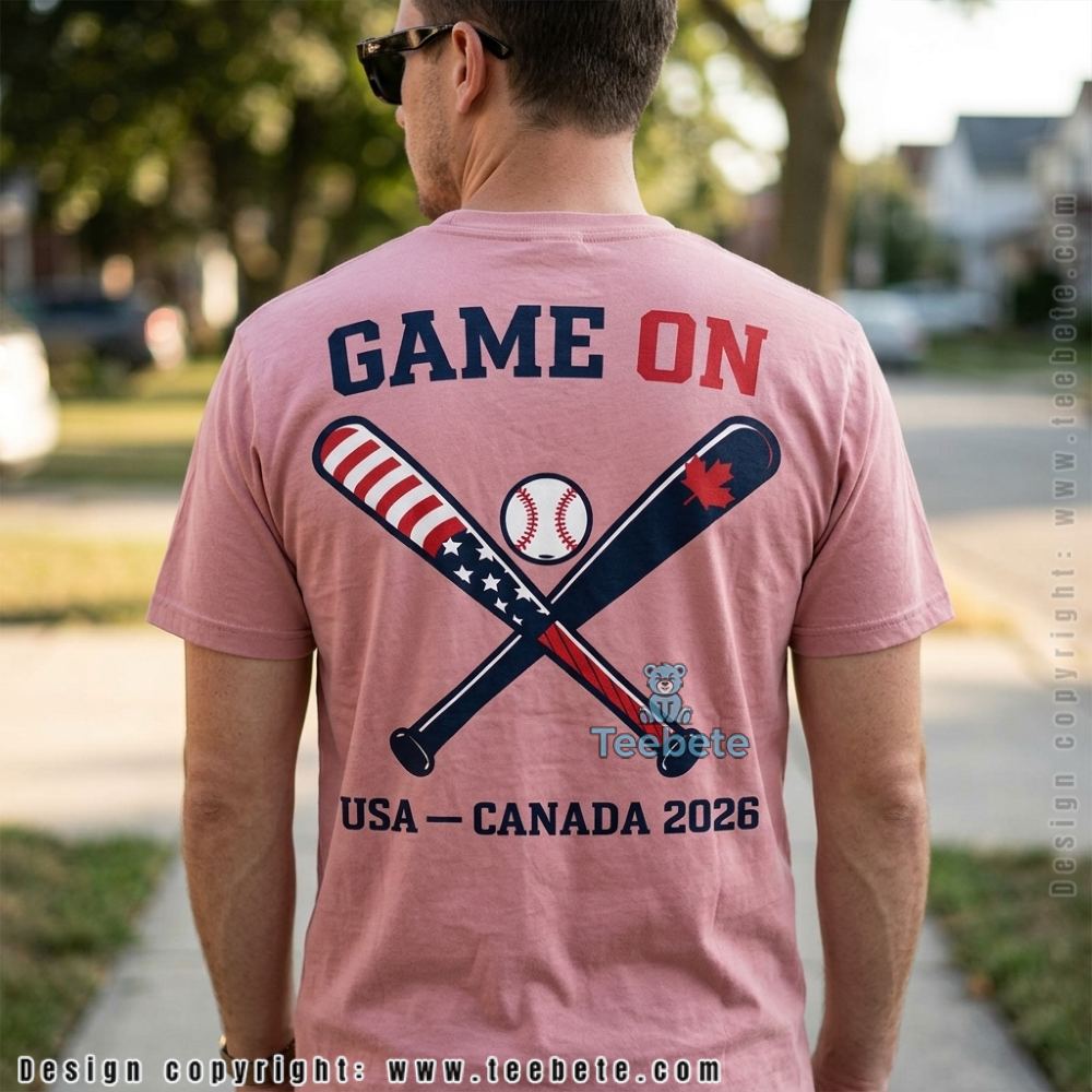 USA vs Canada Shirt 2026 Rivalry Baseball Fan