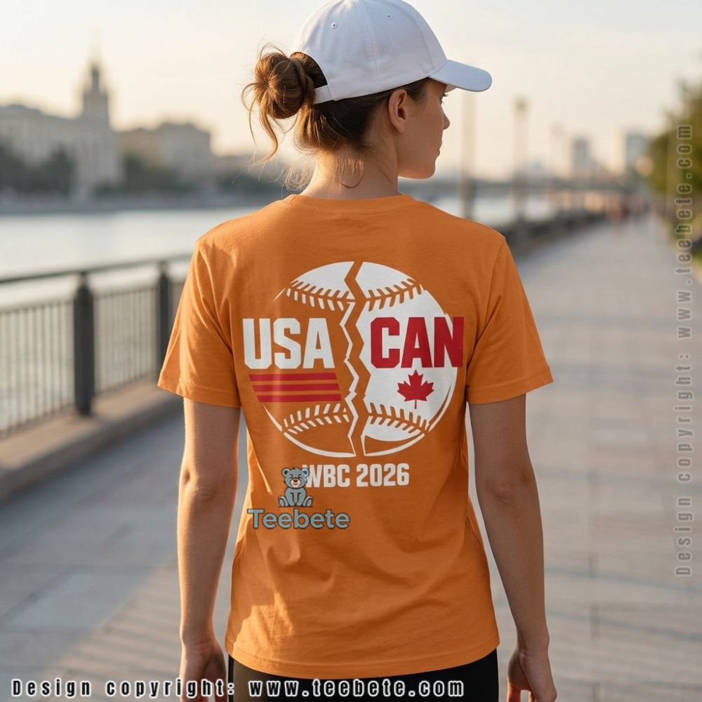 USA vs Canada Shirt 2026 Rivalry Baseball Fan