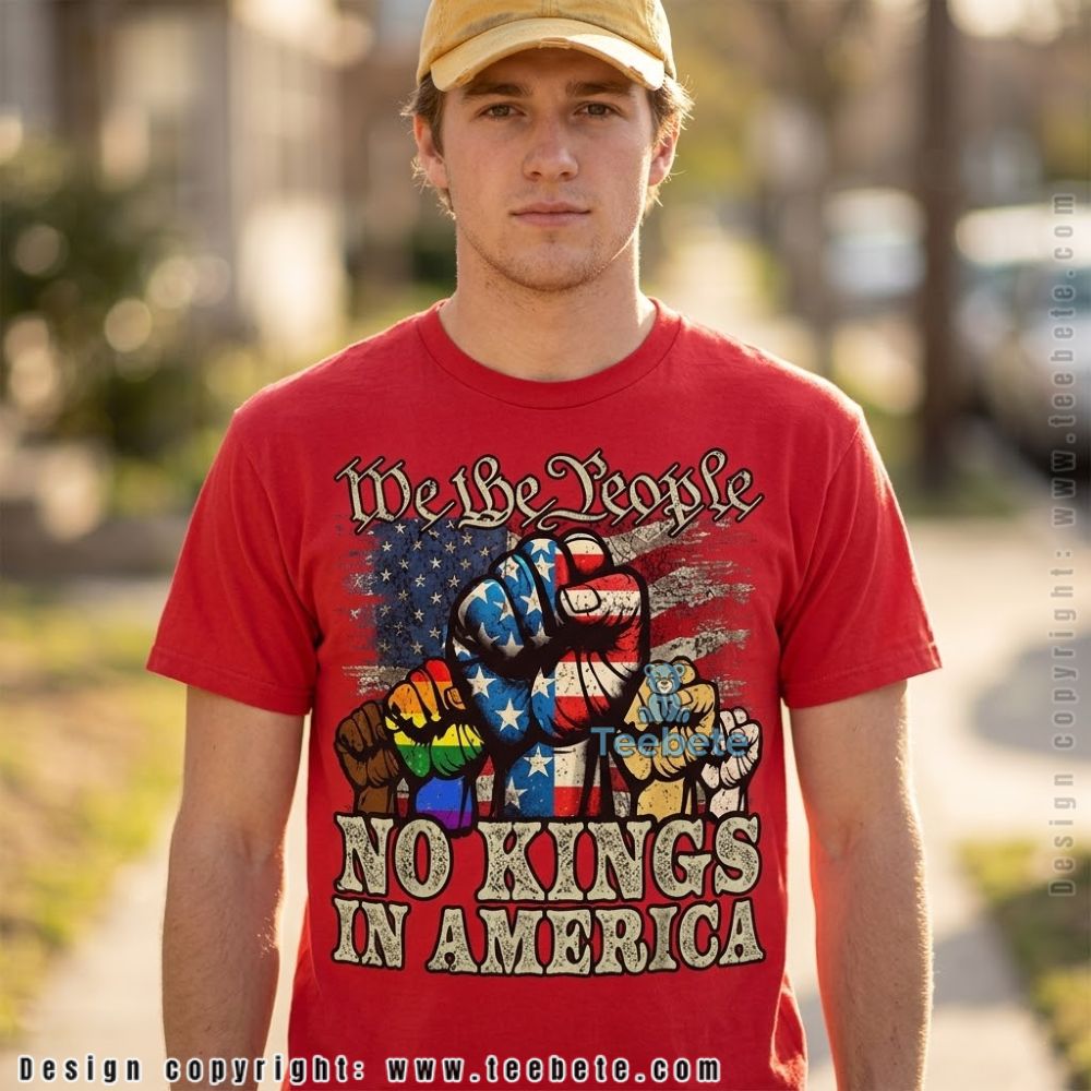 We The People No Kings In America Patriotic Shirt