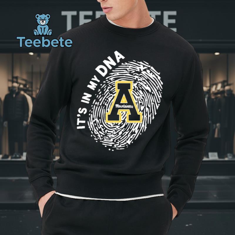 Appalachian State Mountaineers DNA Fingerprint Pride Long Sleeve Appalachian State Mountaineers DNA Fingerprint Pride Long Sleeve