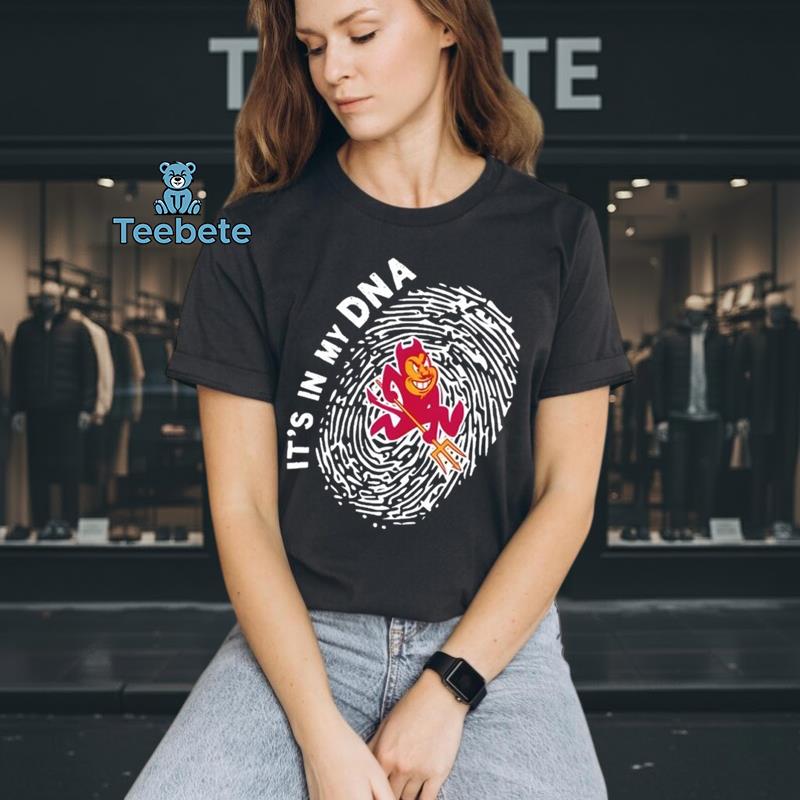 Arizona State Sun Devils DNA Fingerprint Fan T-Shirt