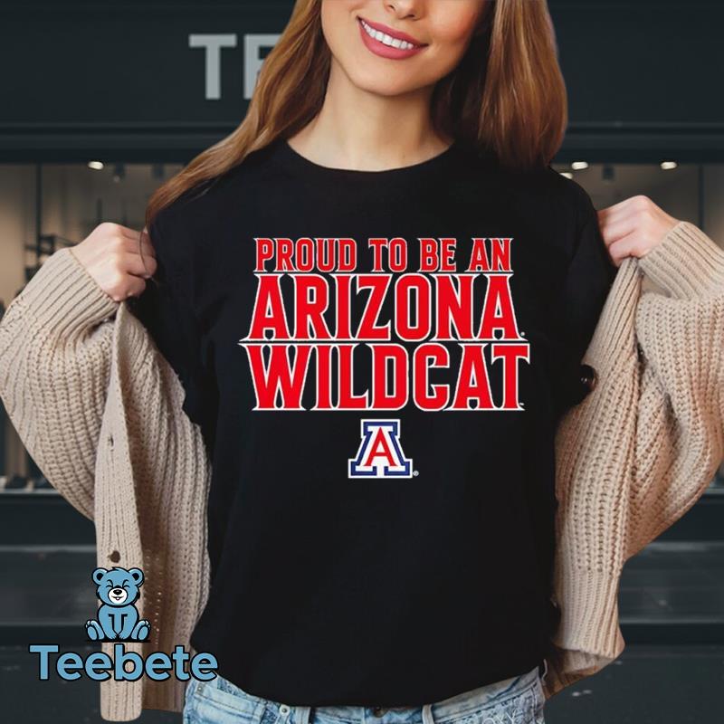 Arizona Wildcats Proud Fan Spirit Wild Pride Tee