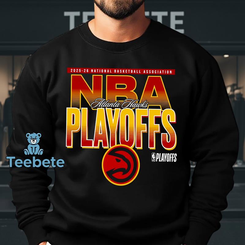 Atlanta Hawks NBA Playoffs 2026 Vintage Graphic Long Sleeve Atlanta Hawks NBA Playoffs 2026 Vintage Graphic Long Sleeve