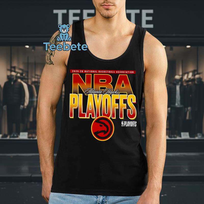 Atlanta Hawks NBA Playoffs 2026 Vintage Graphic Tanktop Atlanta Hawks NBA Playoffs 2026 Vintage Graphic Tanktop