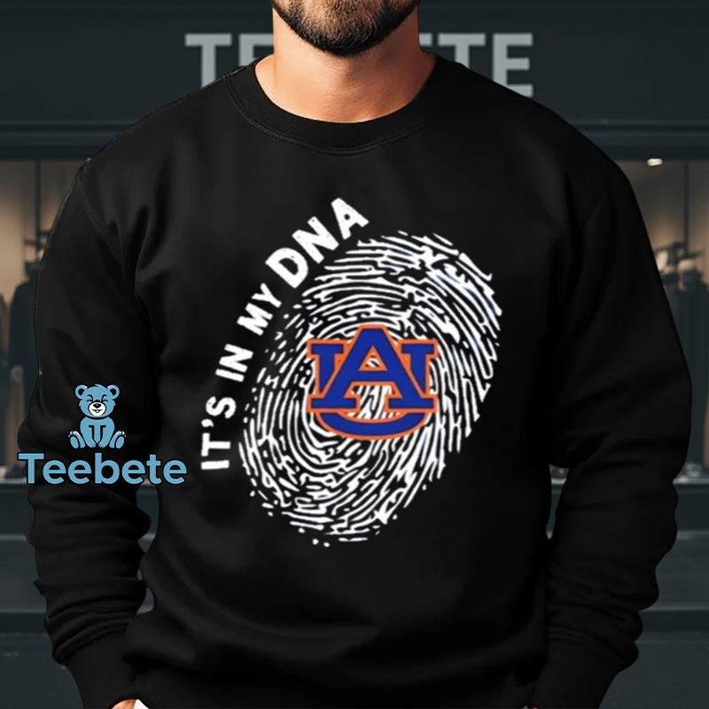 Auburn Tigers DNA Fingerprint War Eagle Pride Long Sleeve Auburn Tigers DNA Fingerprint War Eagle Pride Long Sleeve