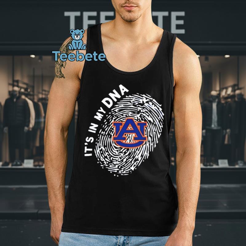 Auburn Tigers DNA Fingerprint War Eagle Pride Tanktop Auburn Tigers DNA Fingerprint War Eagle Pride Tanktop