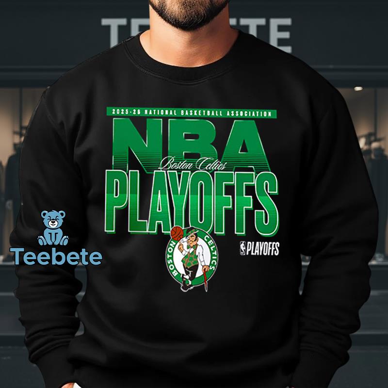 Boston Celtics NBA Playoffs 2026 Classic Fan Long Sleeve Boston Celtics NBA Playoffs 2026 Classic Fan Long Sleeve
