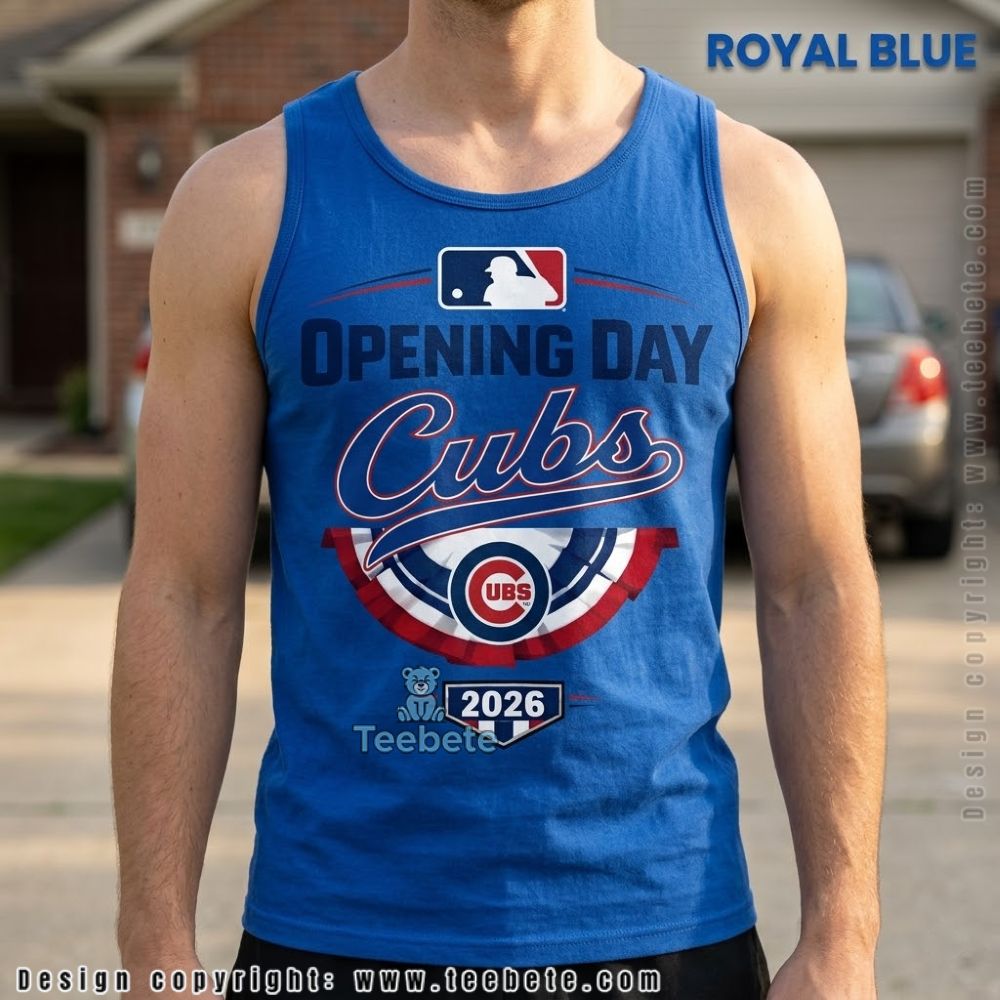 Chicago Cubs Baseball Opening Day 2026 Tanktop Chicago Cubs Baseball Opening Day 2026 Tanktop