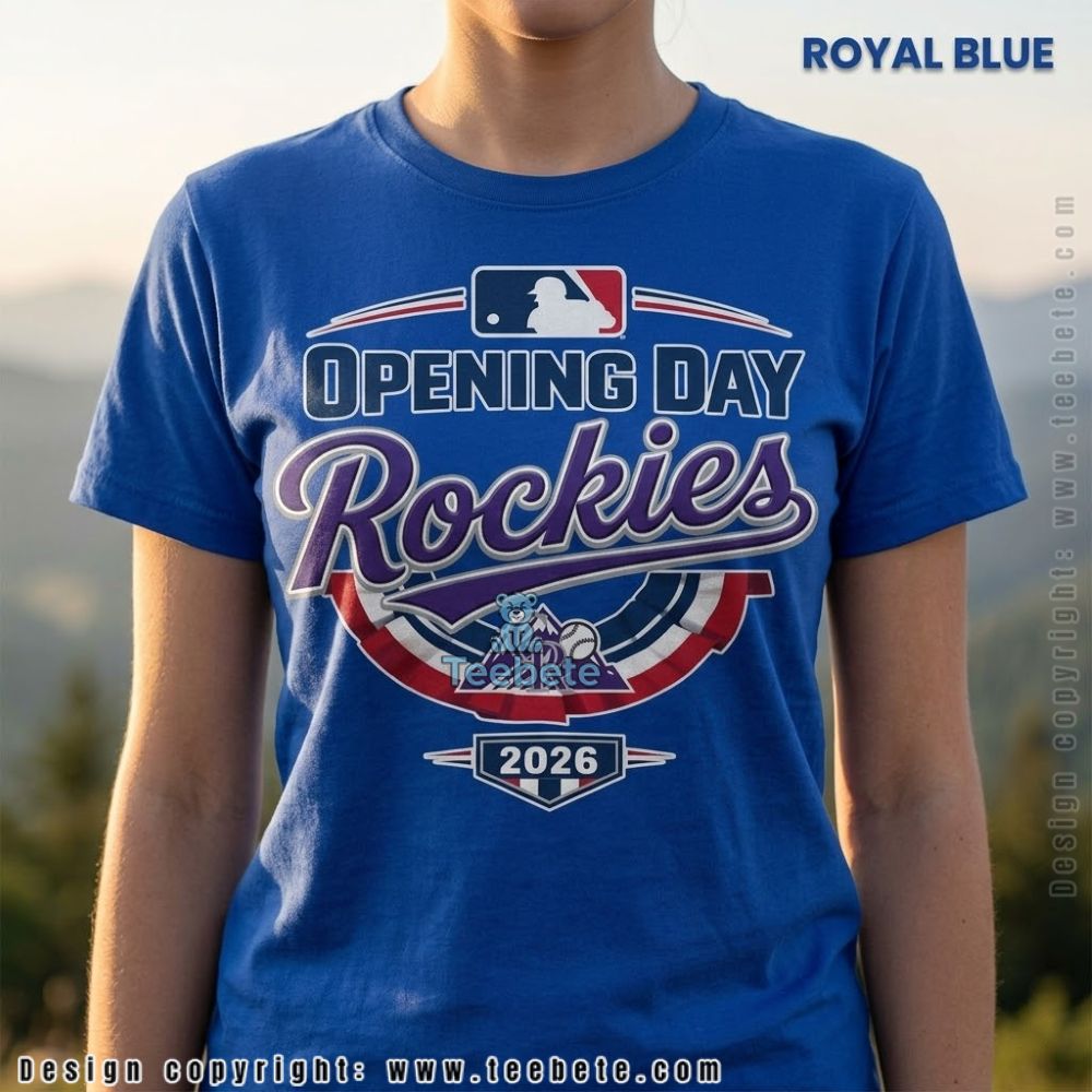 Colorado Rockies Baseball Opening Day 2026 Shirt