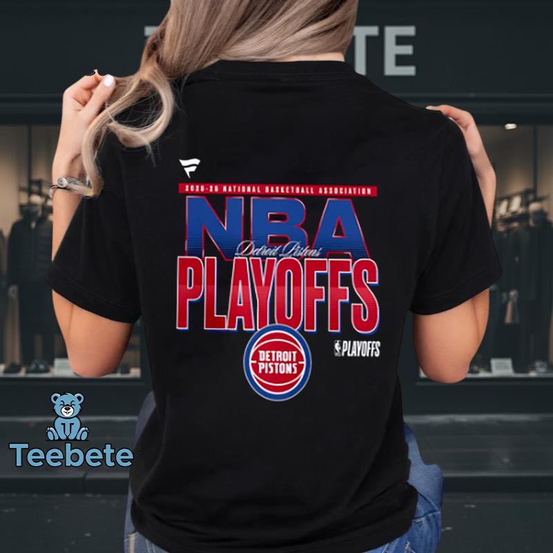 Detroit Pistons NBA Playoffs 2026 Vintage Graphic T-Shirt