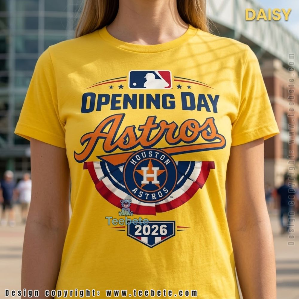 Houston Astros Baseball Opening Day 2026 T-Shirt