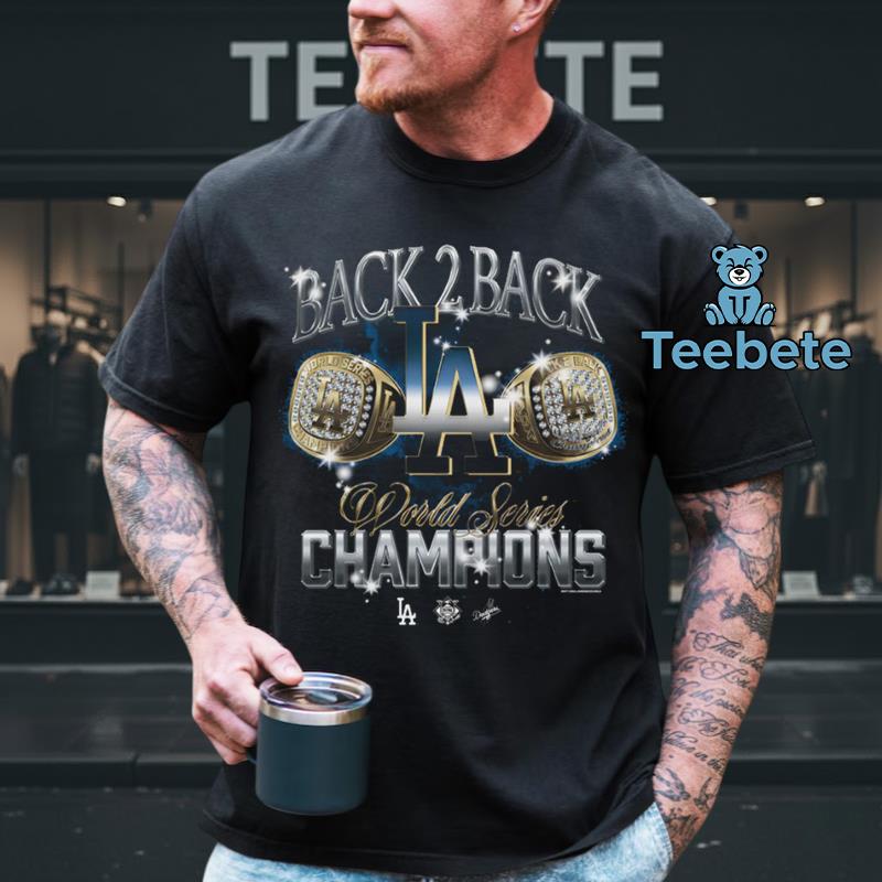 Los Angeles Dodgers Championship Graphic Fan T-Shirt