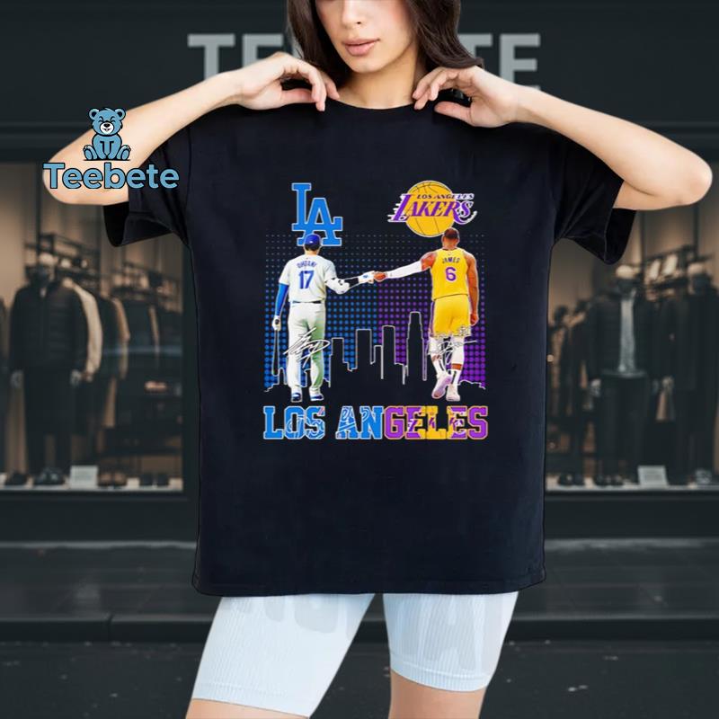 Los Angeles Sports Teams Dodgers Rams Clippers Fan Tee