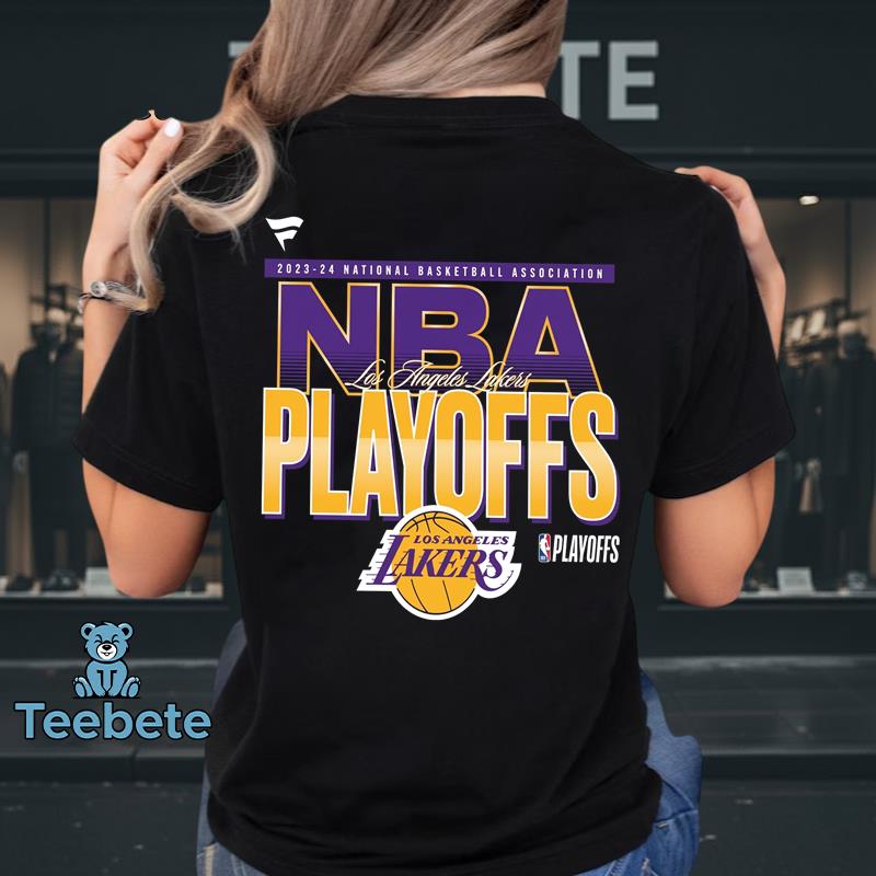 Los Angeles Lakers NBA Playoffs 2026 Retro Graphic Tee