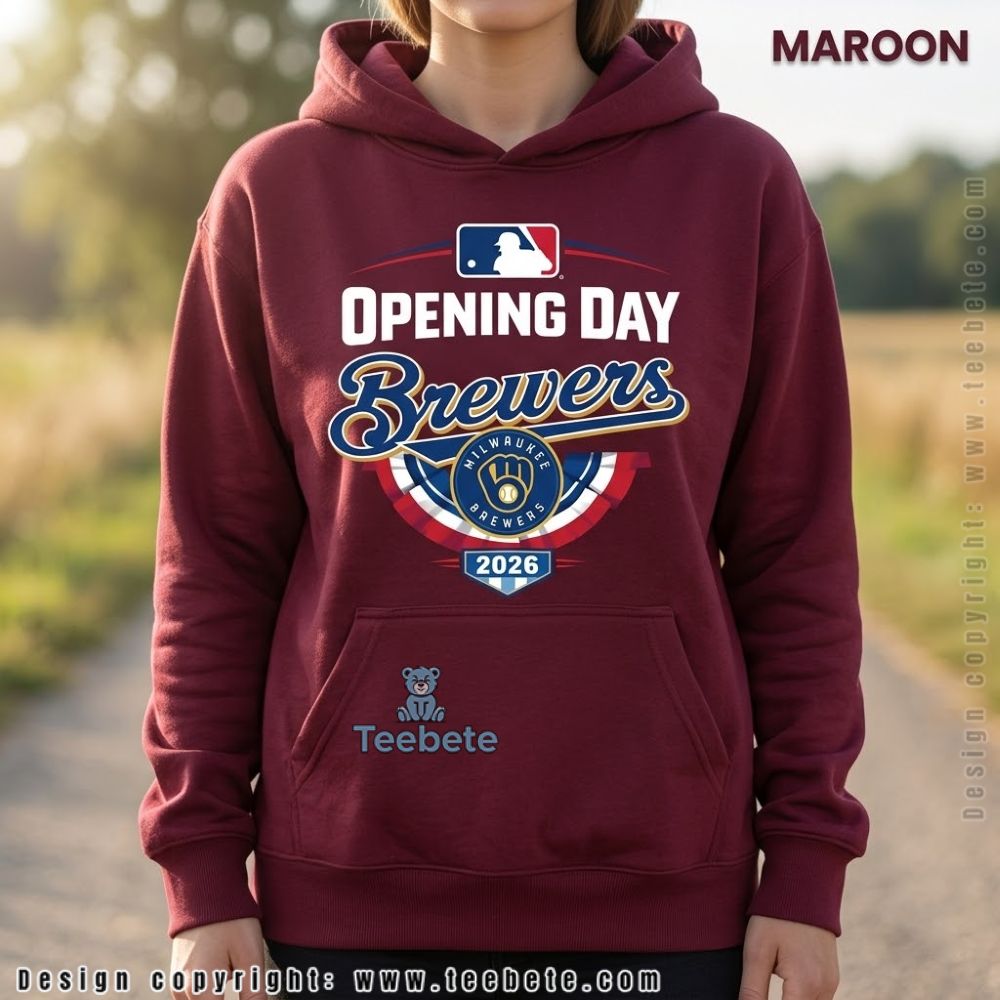 Milwaukee Brewers Baseball Opening Day 2026 Hoodie Milwaukee Brewers Baseball Opening Day 2026 Hoodie