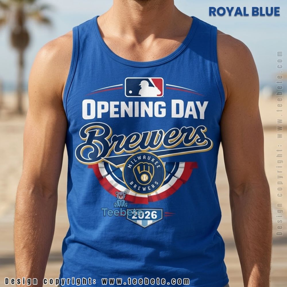 Milwaukee Brewers Baseball Opening Day 2026 Tanktop Milwaukee Brewers Baseball Opening Day 2026 Tanktop