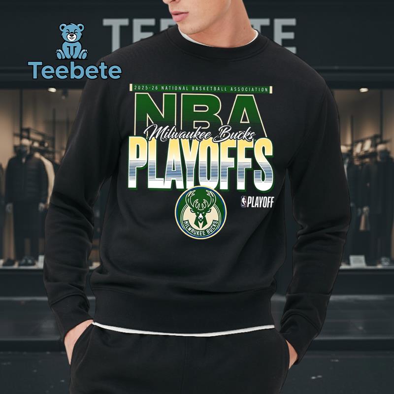 Milwaukee Bucks NBA Playoffs 2026 Vintage Fan Long Sleeve Milwaukee Bucks NBA Playoffs 2026 Vintage Fan Long Sleeve