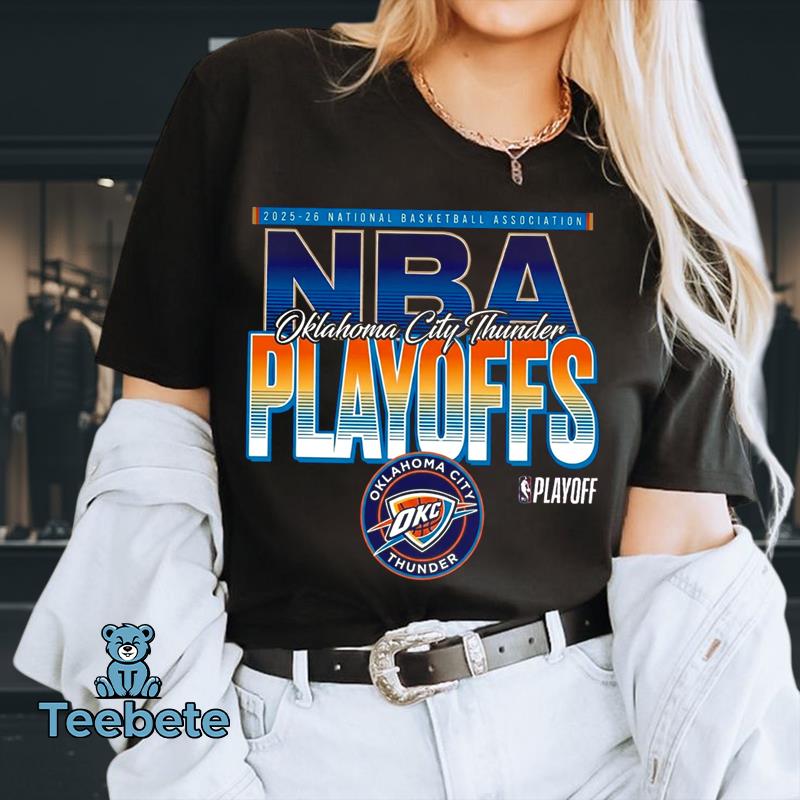 Oklahoma City Thunder NBA Playoffs 2026 Graphic Tee