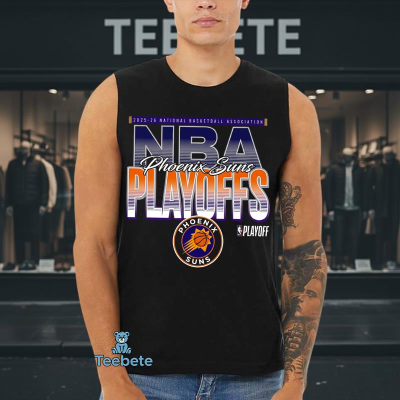 Phoenix Suns NBA Playoffs 2026 Fan Edition Tanktop Phoenix Suns NBA Playoffs 2026 Fan Edition Tanktop