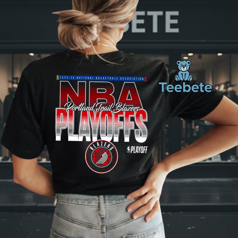 Portland Trail Blazers NBA Playoffs 2026 Classic Tee