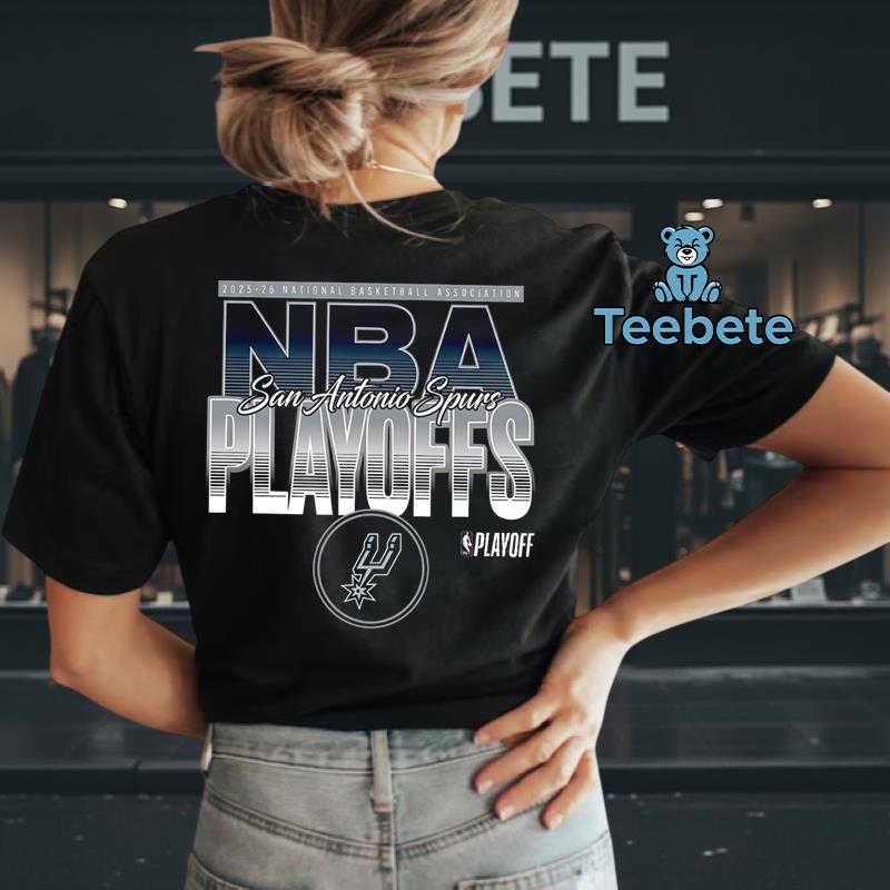San Antonio Spurs NBA Playoffs 2026 Essential Fan Shirt