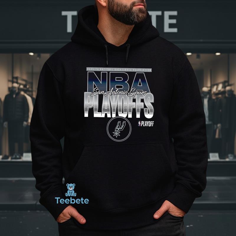 San Antonio Spurs NBA Playoffs 2026 Essential Fan Hoodie San Antonio Spurs NBA Playoffs 2026 Essential Fan Hoodie