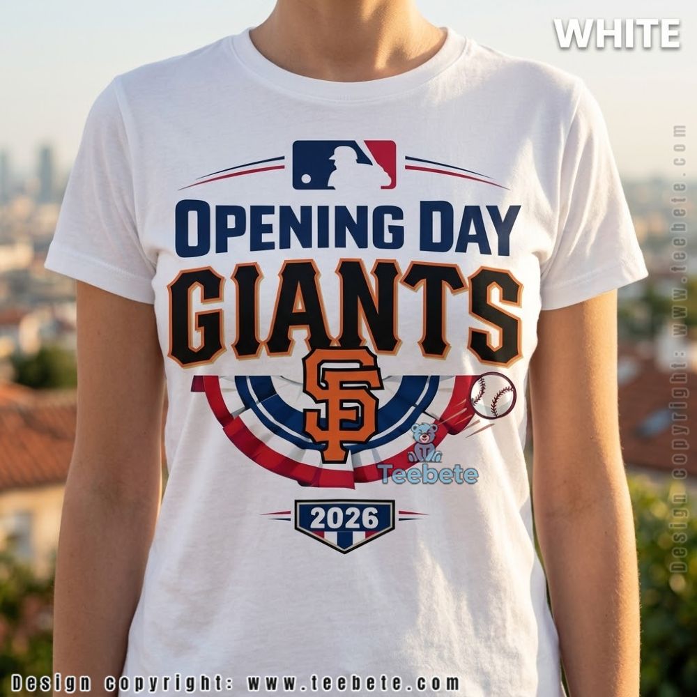 San Francisco Giants Opening Day Baseball 2026 Tee