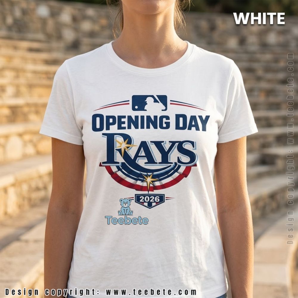 Tampa Bay Rays Opening Day 2026 Baseball Tee