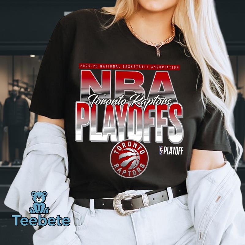 Toronto Raptors NBA Playoffs 2026 Vintage Style Tee