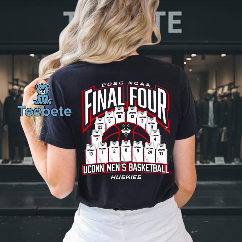 UConn Huskies Women’s Basketball 2026 NCAA Final Four Classic T-Shirt