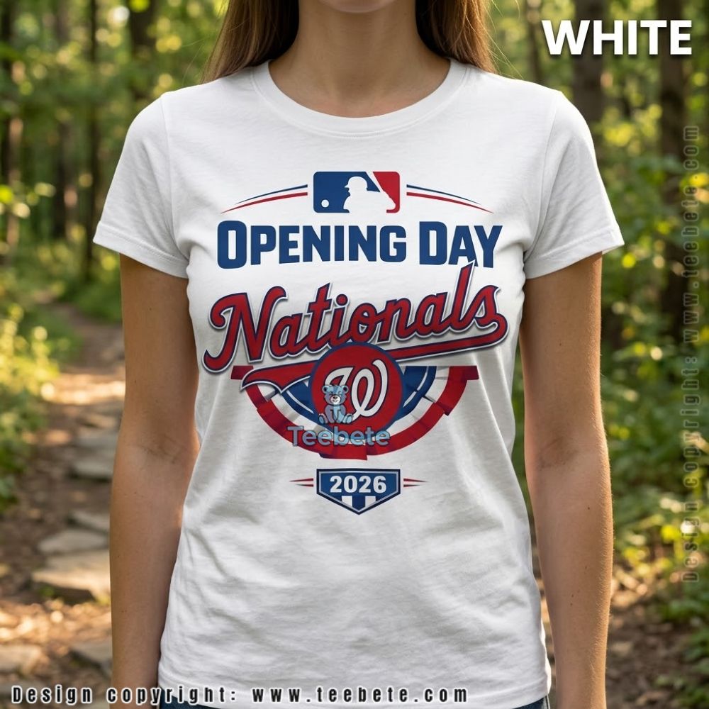 Washington Nationals Baseball Opening Day 2026 T-Shirt