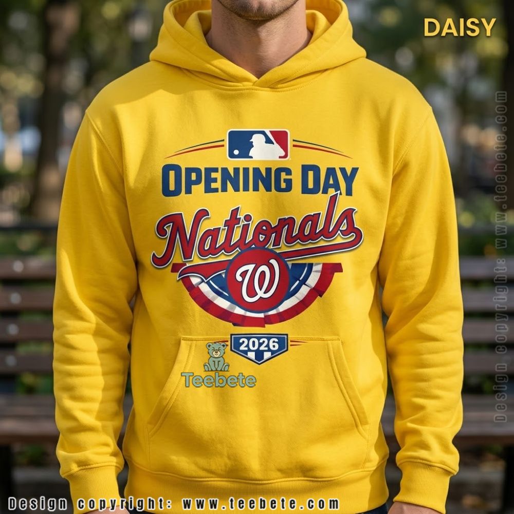 Washington Nationals Baseball Opening Day 2026 Hoodie Washington Nationals Baseball Opening Day 2026 Hoodie