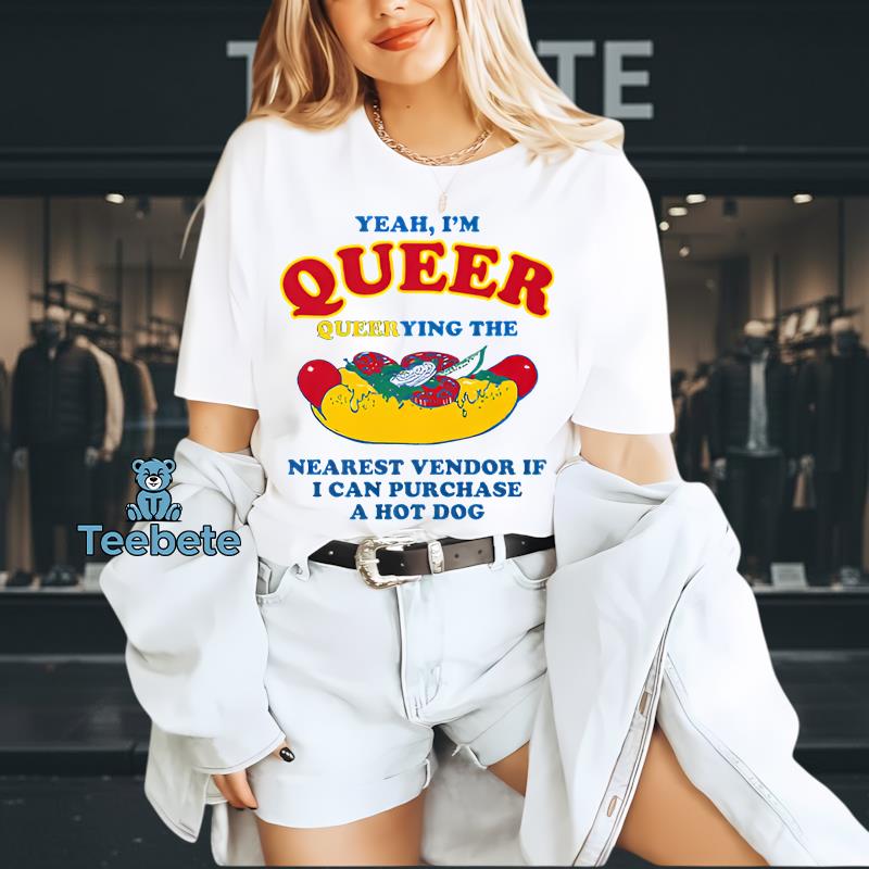 Yeah I’m Poly Gonna Eat 9 Hot Dogs Before Game Ends Funny T-Shirt