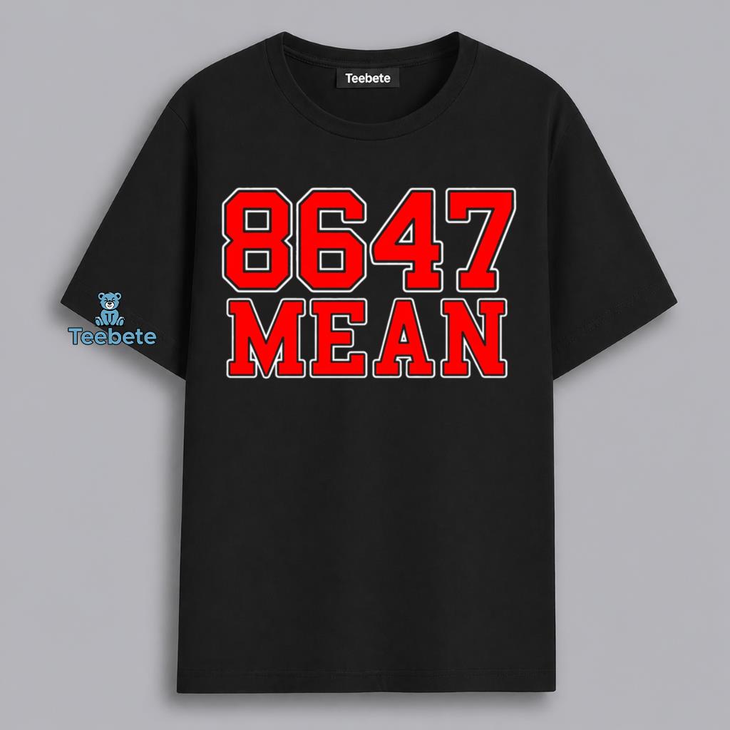 8647 Anti Trump Resistance Political Protest Shirt