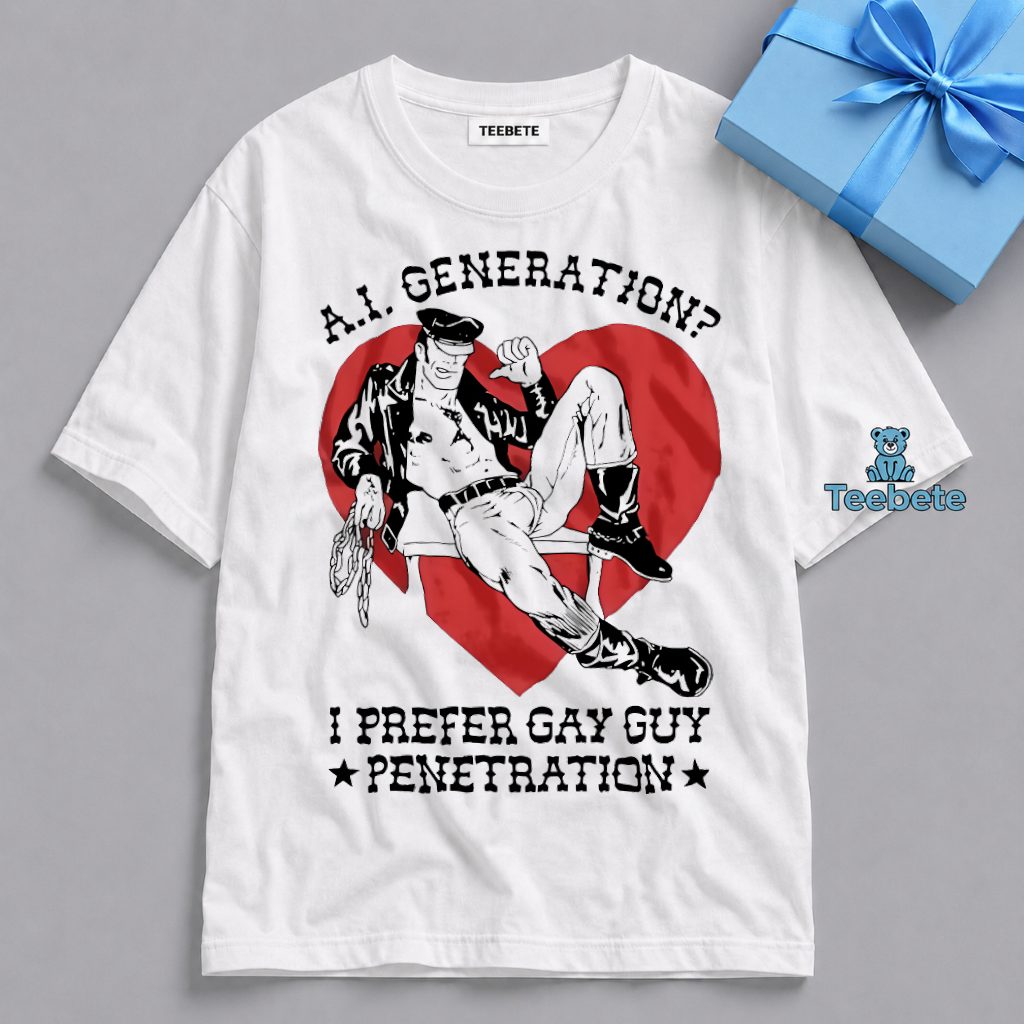 AI Generation I Prefer Gay Penetration Humor Shirt