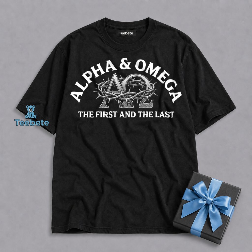Alpha Omega Faith Milestone Vintage Style Shirt