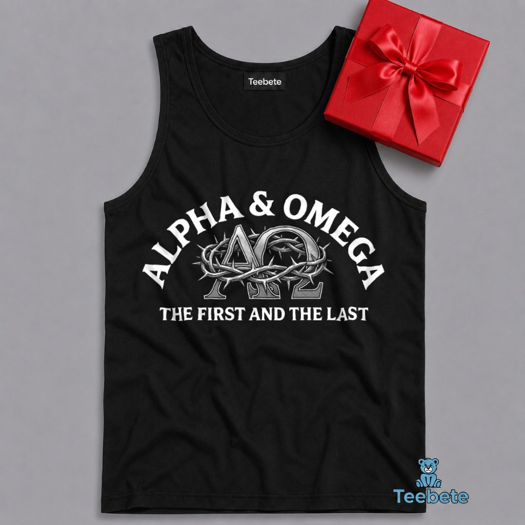 Alpha Omega Faith Milestone Vintage Style Tanktop Alpha Omega Faith Milestone Vintage Style Tanktop