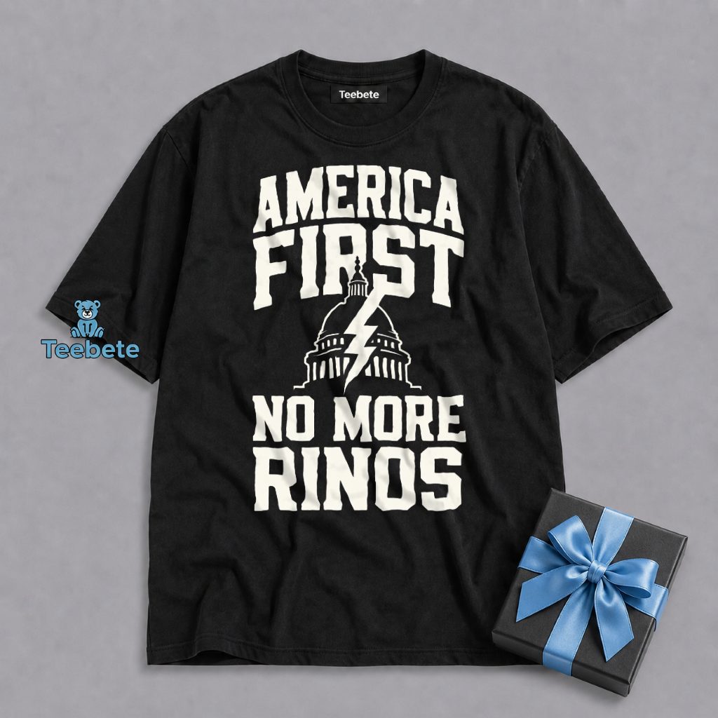 America First Fight Rhino Conservative Politics Shirt