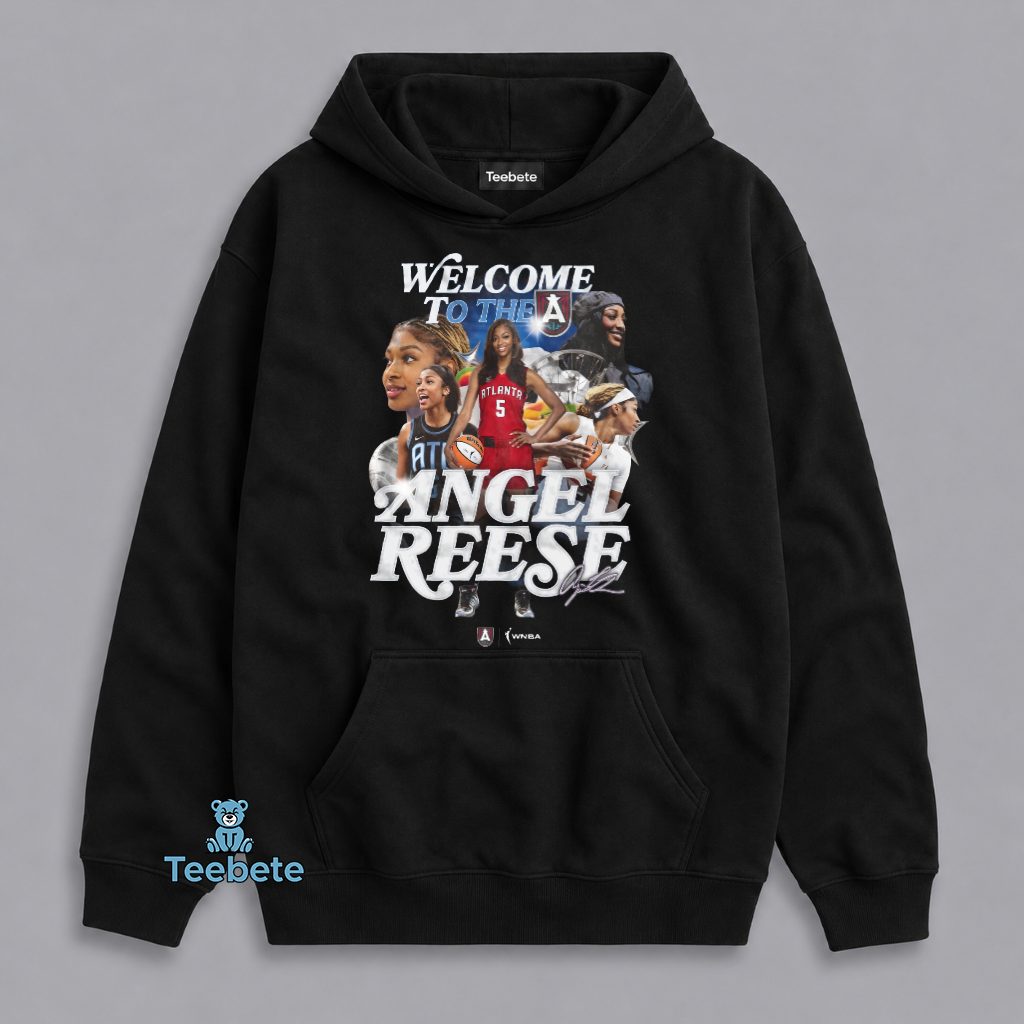 Angel Reese Welcome To Atlanta Dream WNBA Number 5 Fan Hoodie Angel Reese Welcome To Atlanta Dream WNBA Number 5 Fan Hoodie