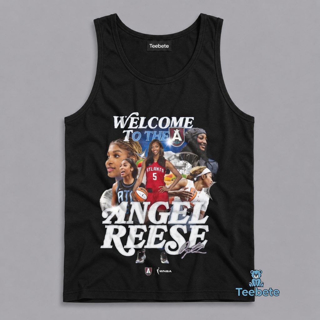 Angel Reese Welcome To Atlanta Dream WNBA Number 5 Fan Tanktop Angel Reese Welcome To Atlanta Dream WNBA Number 5 Fan Tanktop