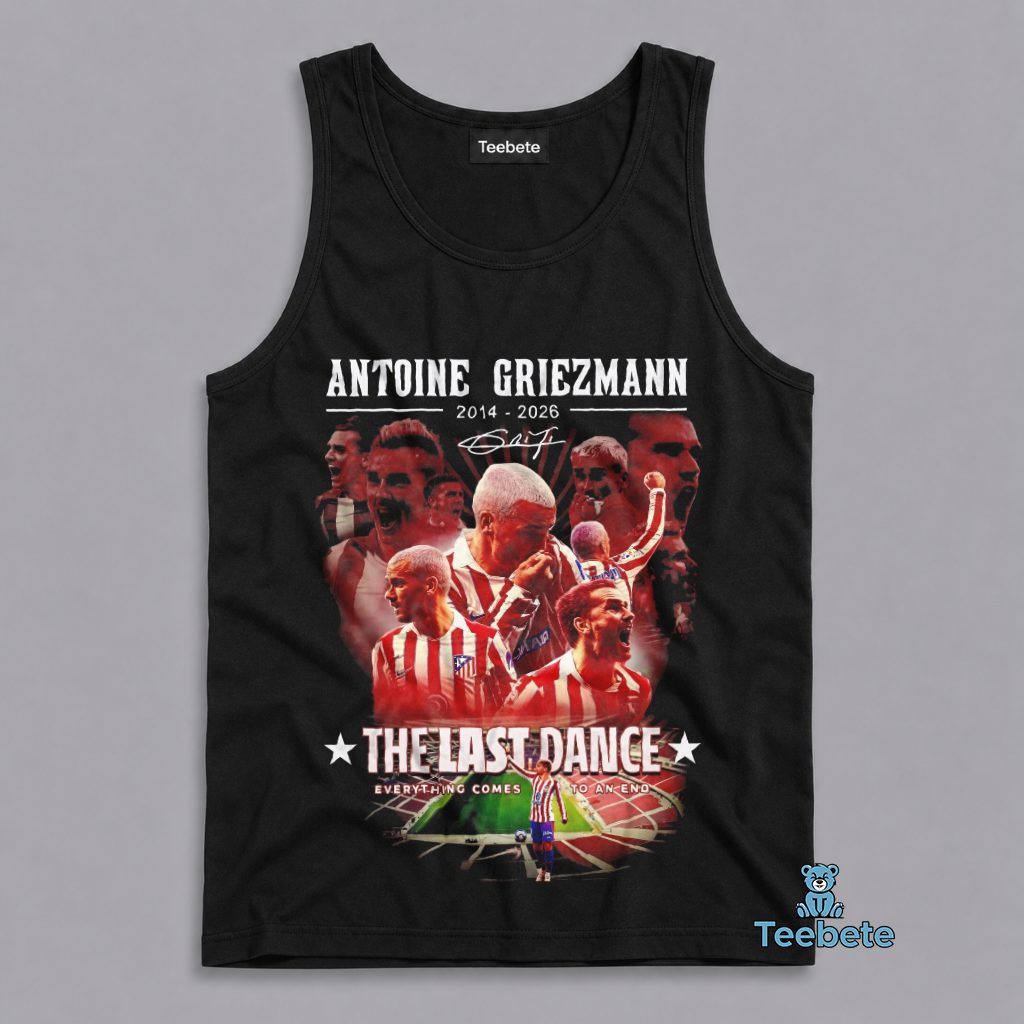 Antoine Griezmann Farewell Era 2014 Through 2026 Soccer Fan Tanktop Antoine Griezmann Farewell Era 2014 Through 2026 Soccer Fan Tanktop