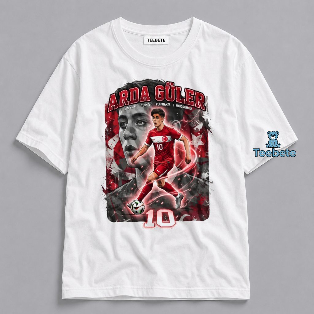 Arda Guler Turkey No 10 FIFA World Cup 2026 Shirt